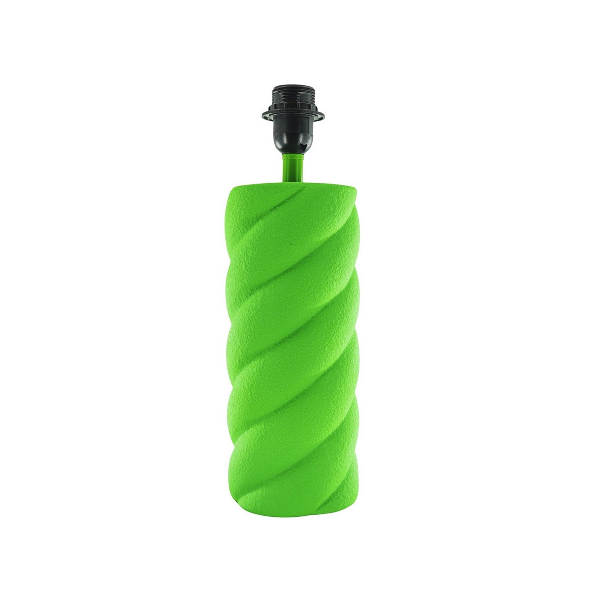 HOUSEVITAMIN Tafellamp - Keramiek - Neon Green - E27- 12x12x28cm