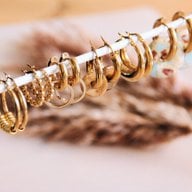 BAZOU breed creool 16mm - goud