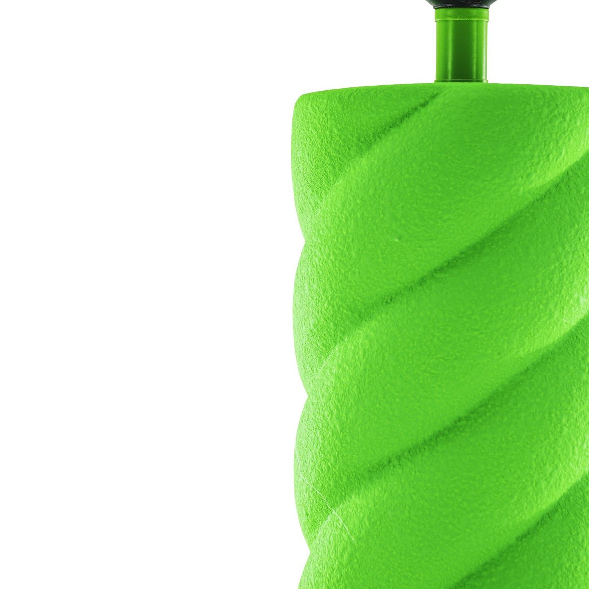 HOUSEVITAMIN Tafellamp - Keramiek - Neon Green - E27- 12x12x28cm