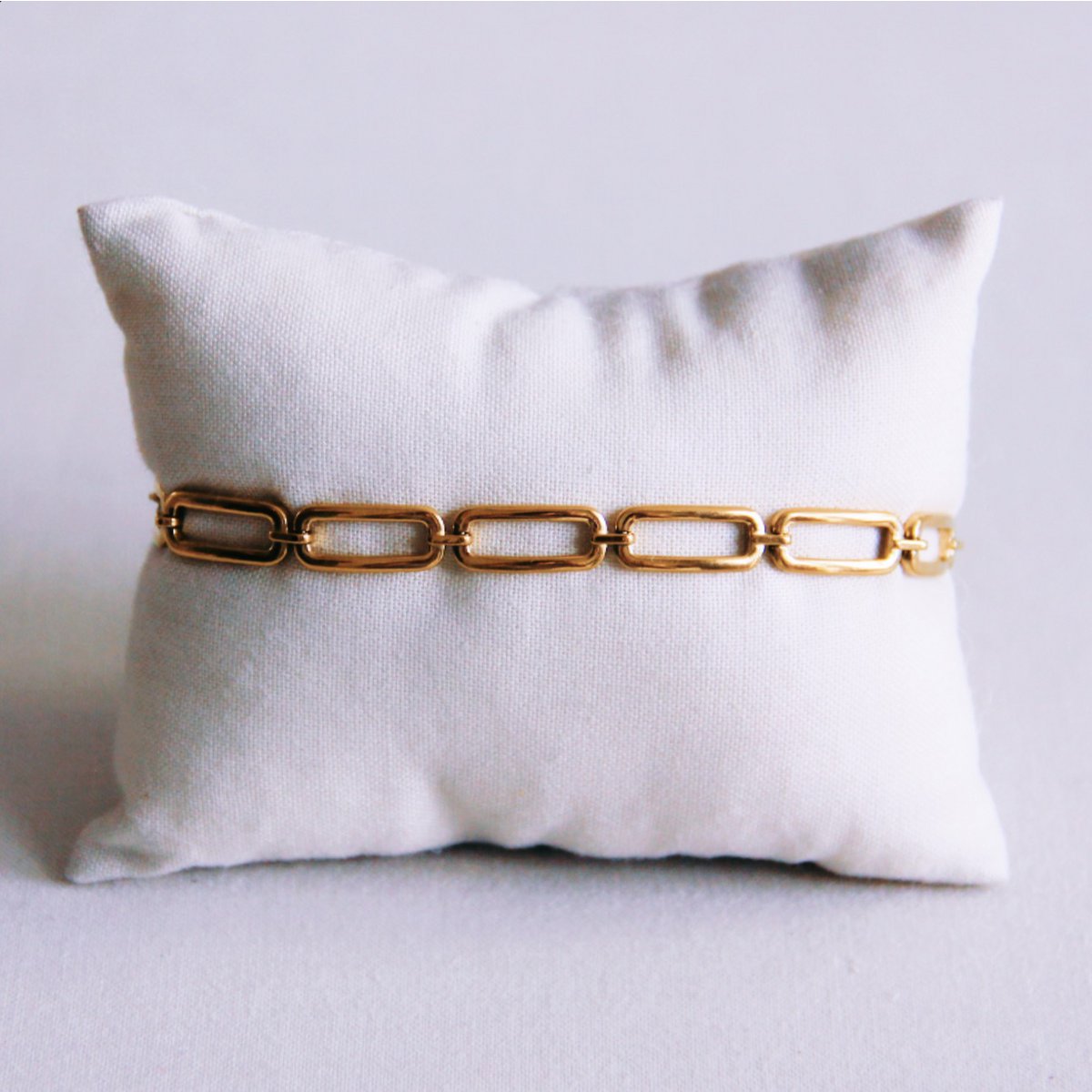 BAZOU Langwerpige gekoppelde armband