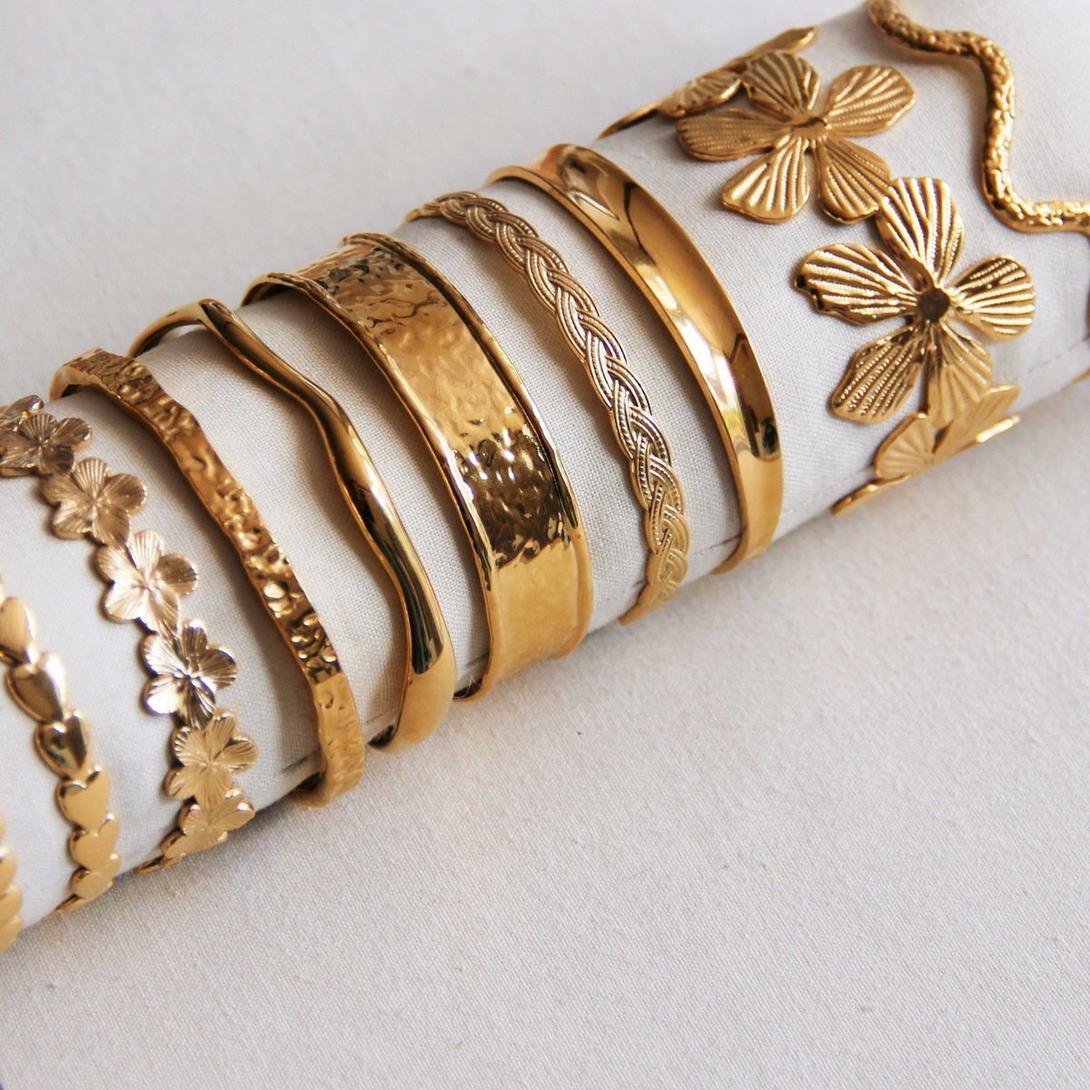 BAZOU Bangleprint - goud