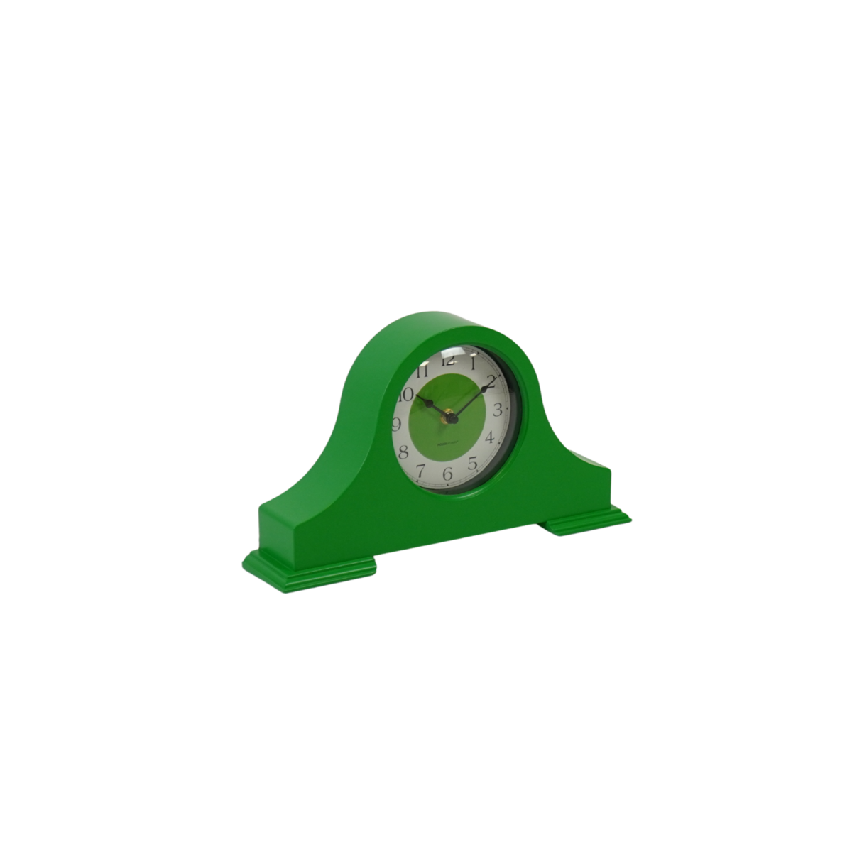 HOUSEVITAMIN Klok - mantel klok - groen - 36x8,5x20 cm