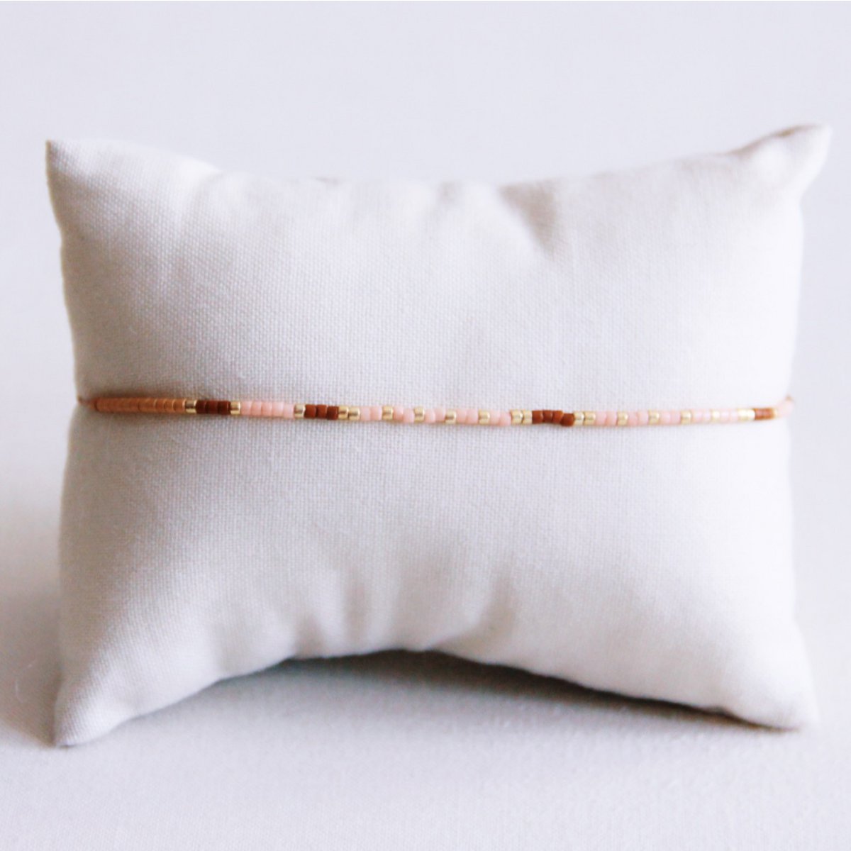 BAZOU Miyuki -armband - naakt/bruin/cognac