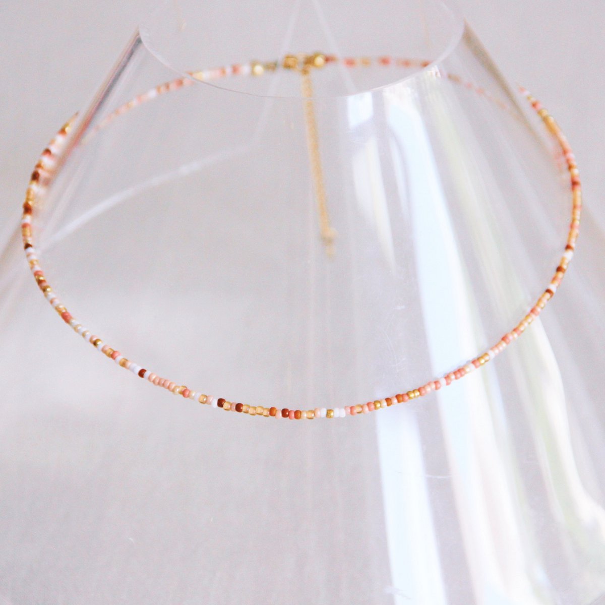 Kralen ketting mix naakt