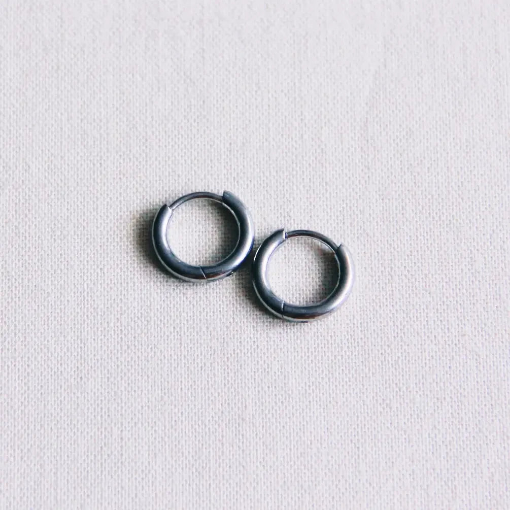 BAZOU creool 10mm “basic”- zilver