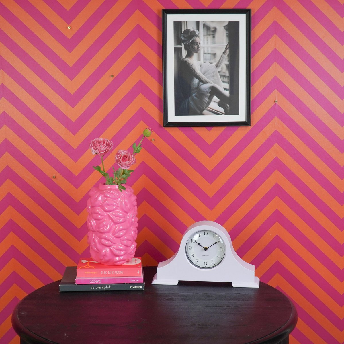 HOUSEVITAMIN Klok - mantel kloklilac - 36x8,5x20 cm
