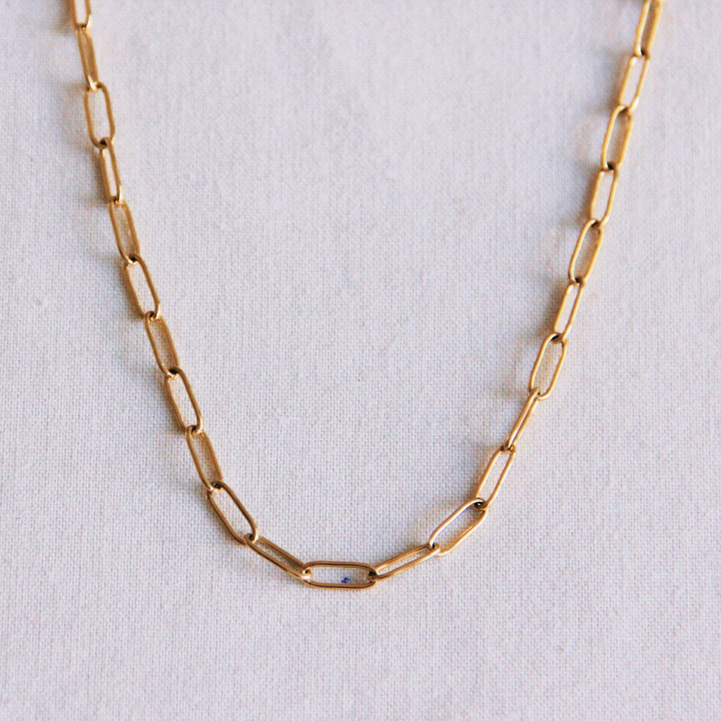 BAZOU d -keten ketting - goud