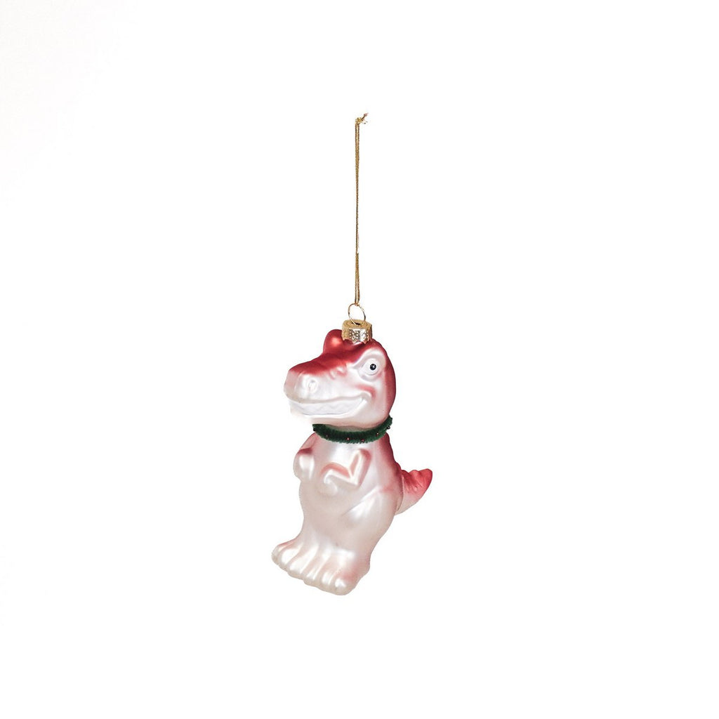 Kersthanger - Dino -  Roze