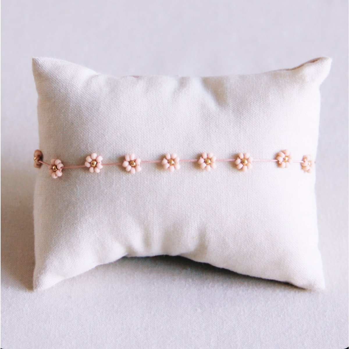 Daisy Flower Anklet - naakt