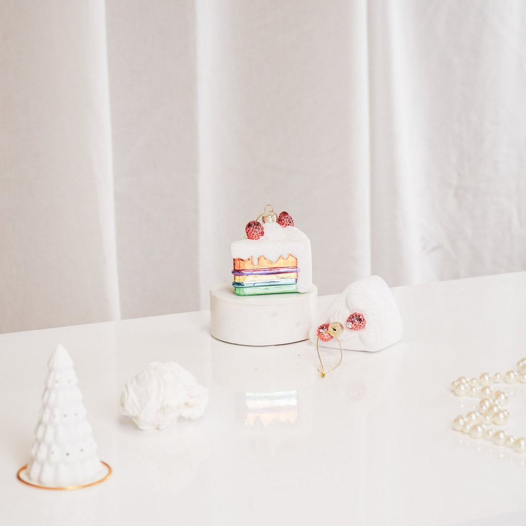 HOUSEVITAMIN -Ornament Kersthanger - Stuk Taart