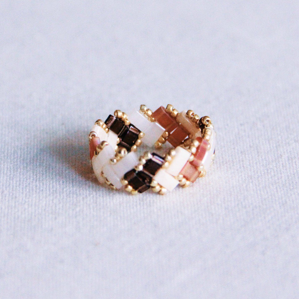 Tilabead Ring - Naakt tinten