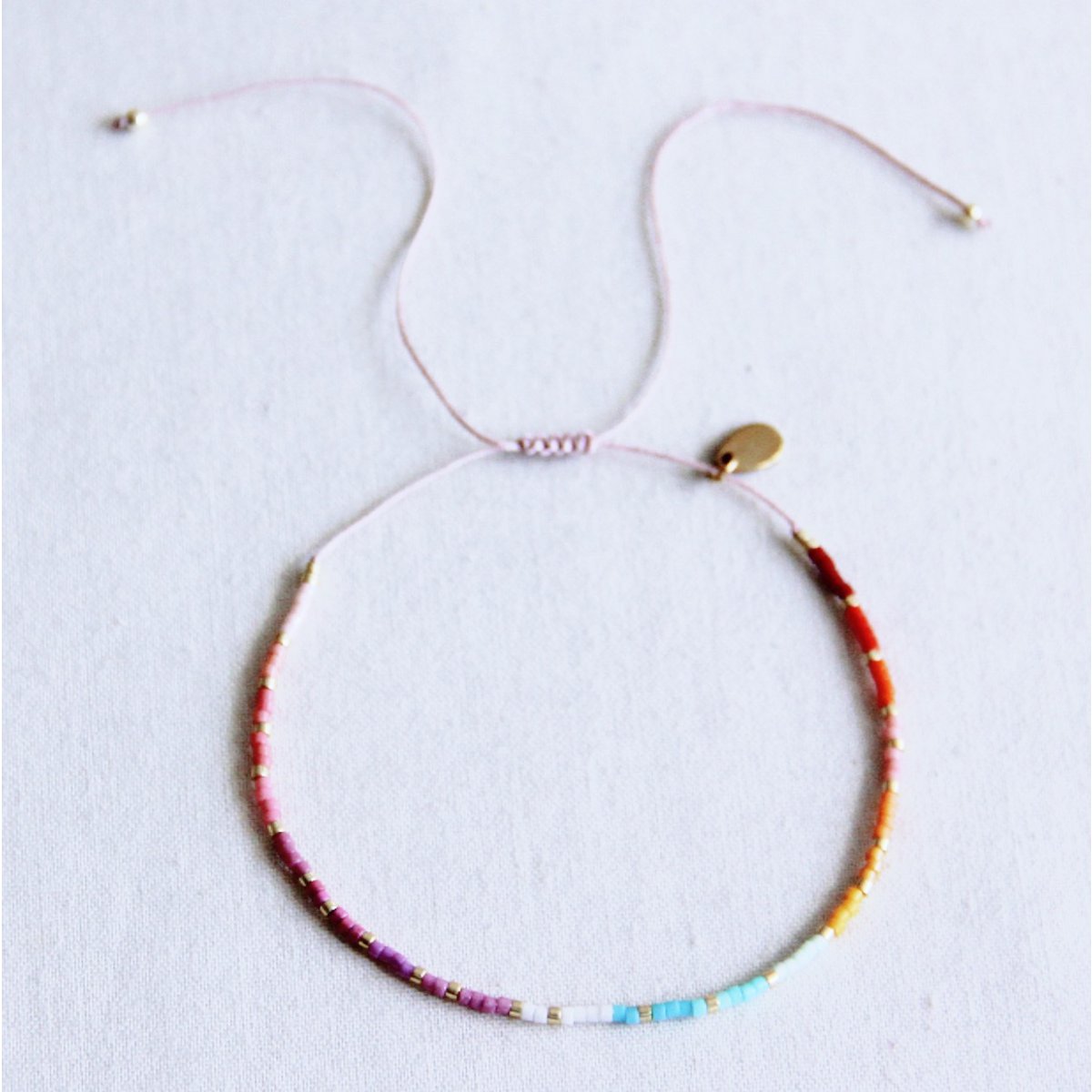 Miyuki Anklet 'Rainbow'