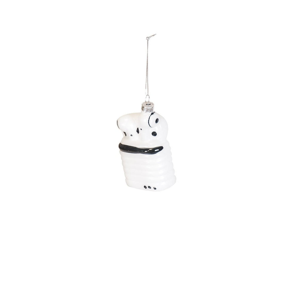 Ornament Kersthanger - Airpods - Glas - 6,5x3,5x10,5cm